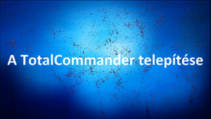 A total Commander telepítése